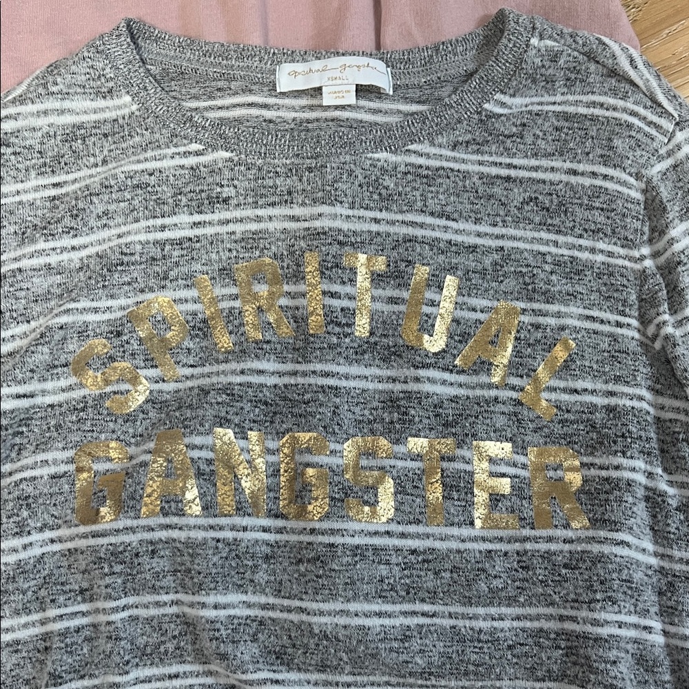 Bundle Spiritual Gangster trio sweaters size 14/x-small - Picture 2 of 6